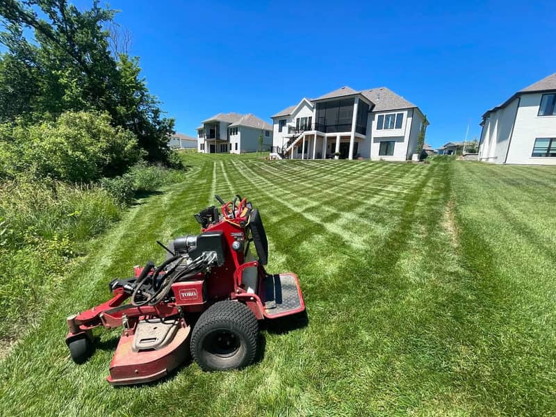 Urban Diamond Lawn team at work